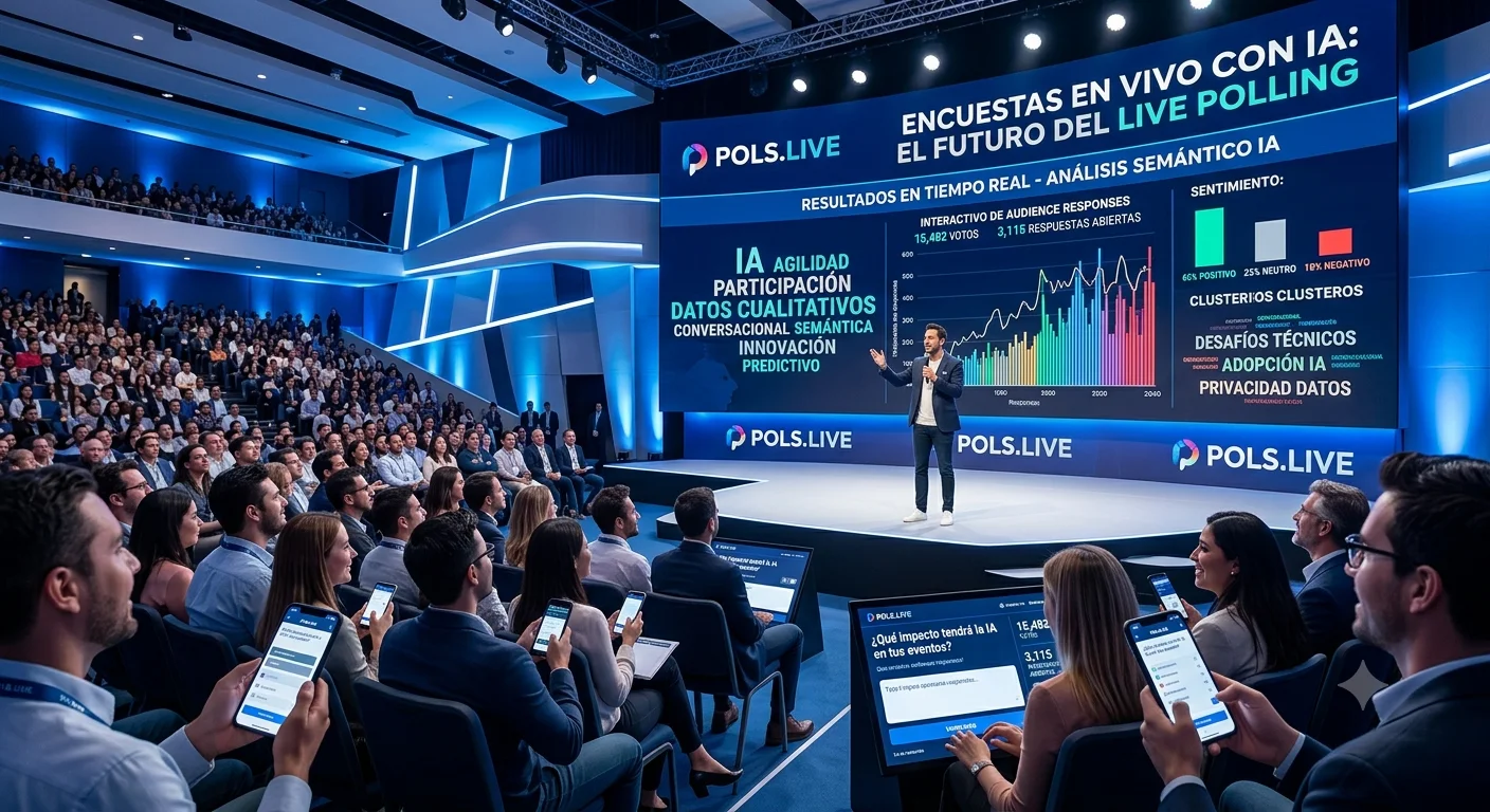 La Revolución de la Inteligencia Artificial Conversacional y Predictiva en las Encuestas en Vivo: El Futuro de la Interacción en Tiempo Real